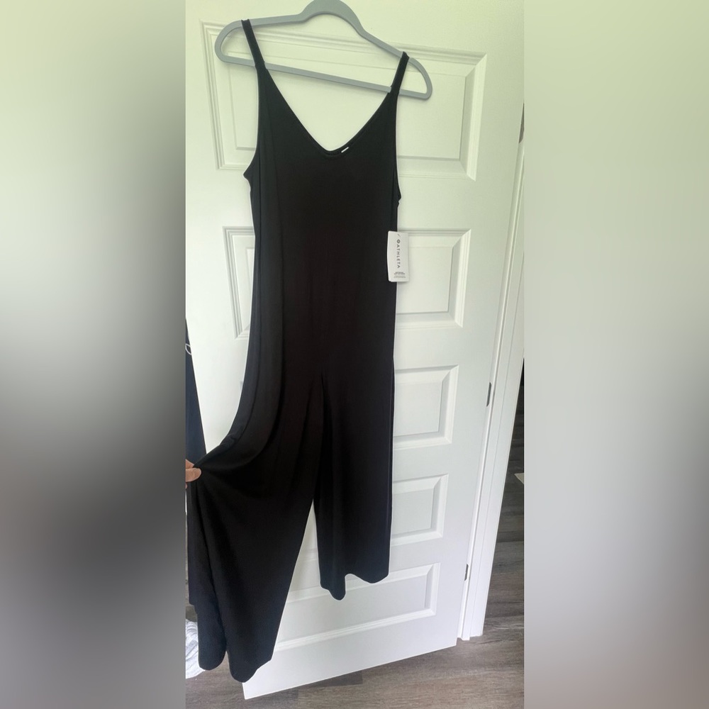 Athleta nighttime bliss sleep V-neck romper XS
